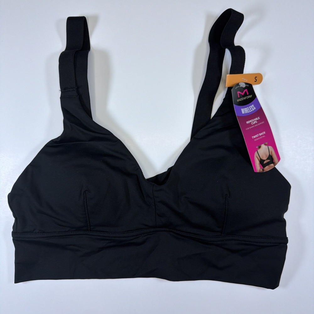 Maidenform Pure Comfort Wireless Bra DM2223C Pullover Wirefree Bra NWT Small